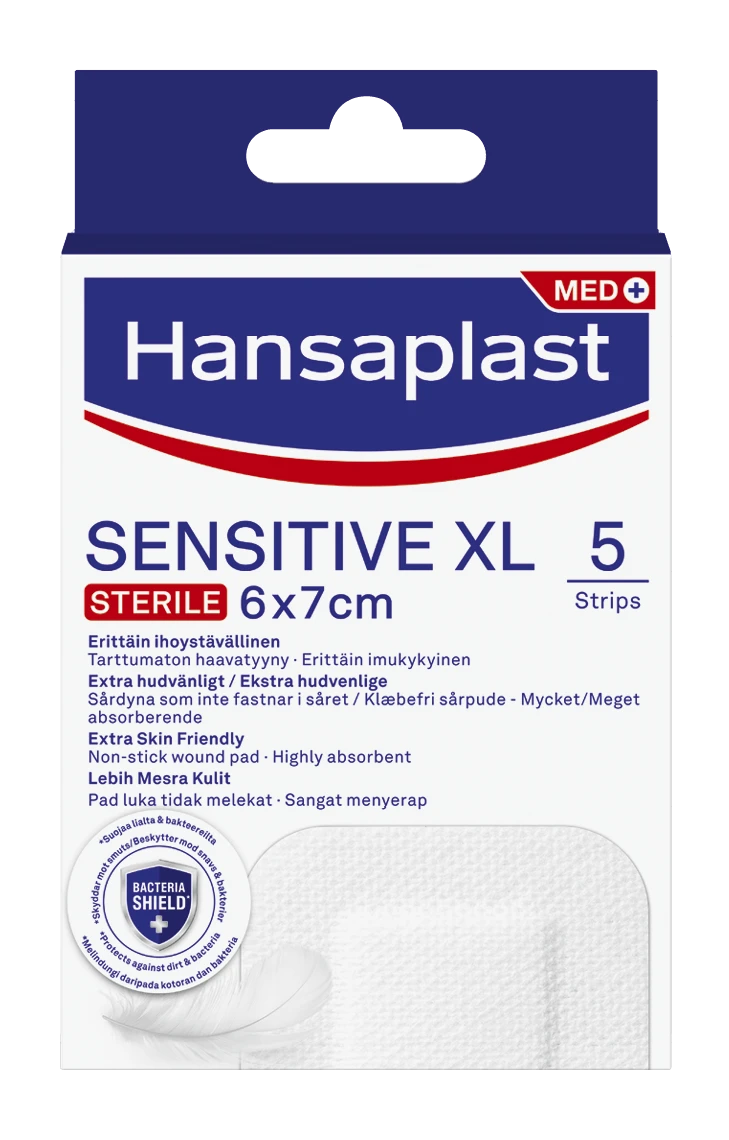 Hansaplast Sensitive XL Strips 5 st Hansaplast
