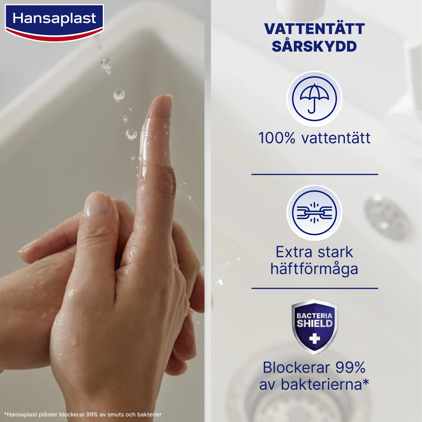 Hansaplast Aqua Protect Strips 20 st Hansaplast