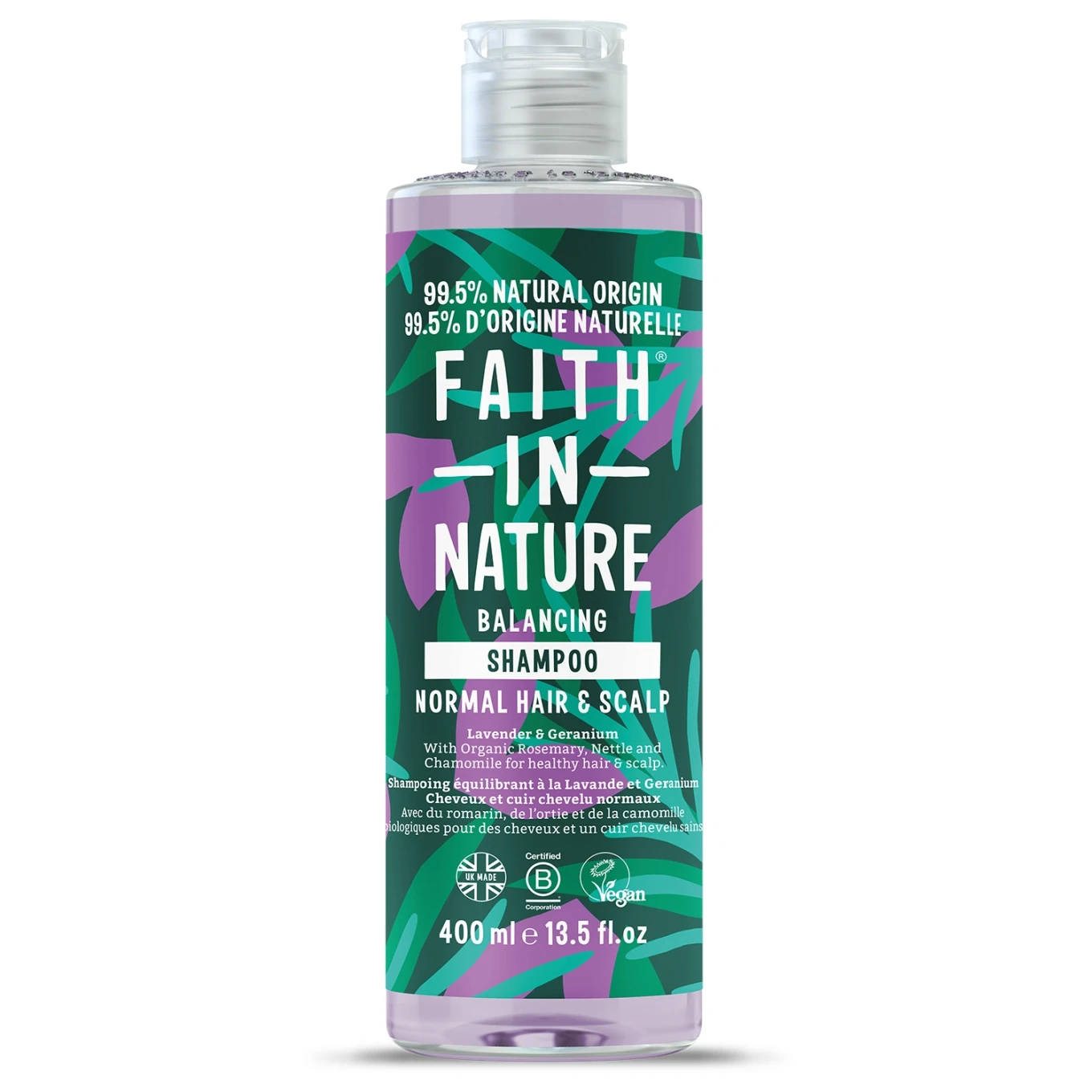 Faith in Nature Shampoo Lavender & Geranium 400 ml Faith in Nature
