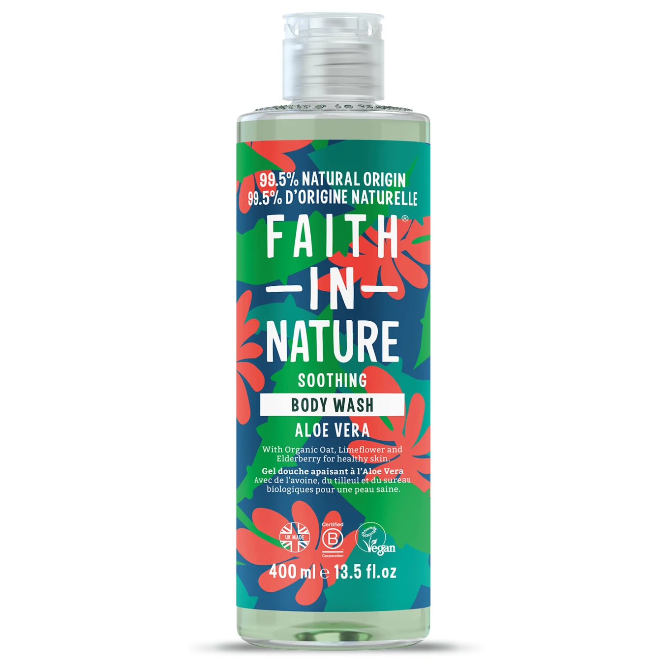Faith in Nature Body Wash Aloe Vera 400 ml Faith in Nature