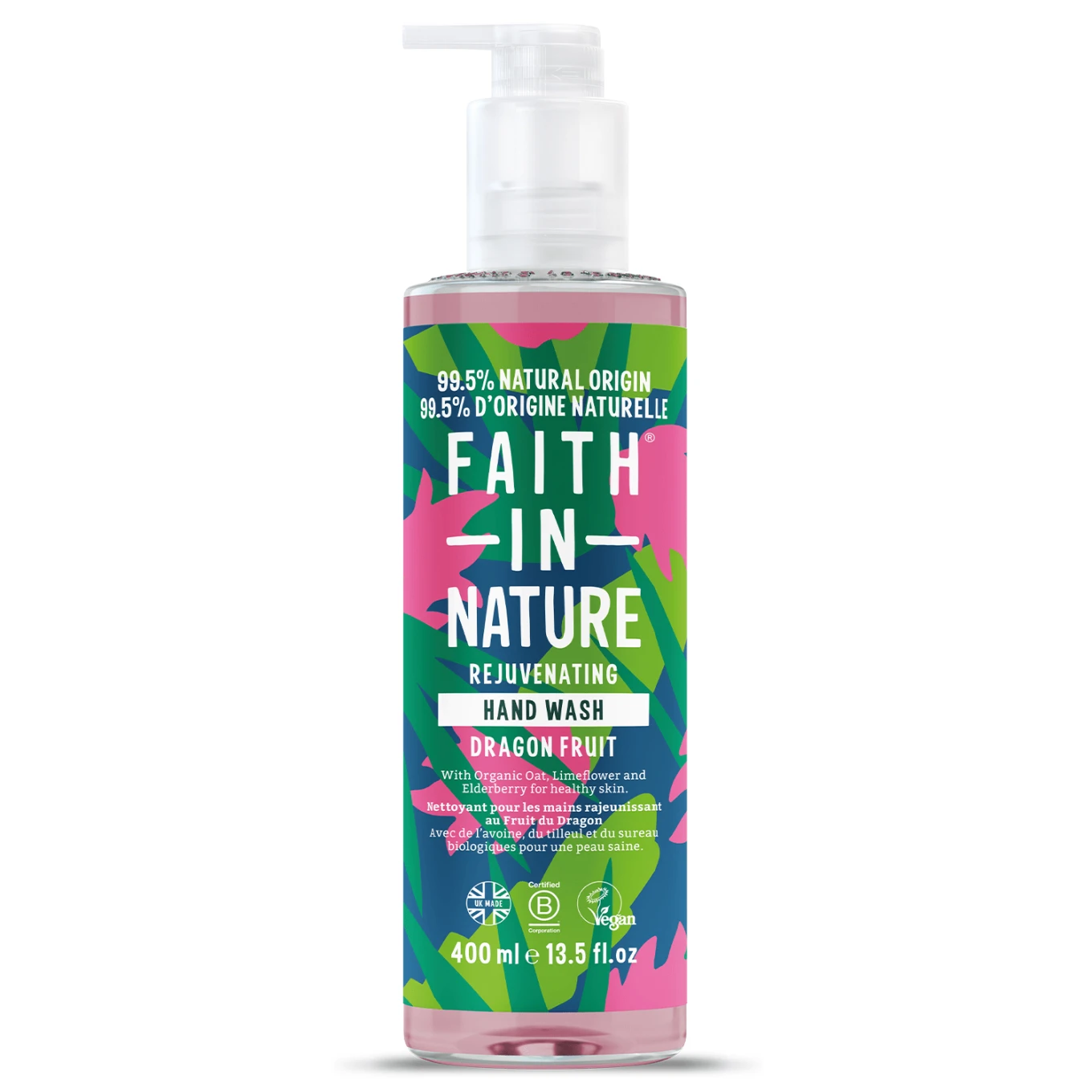 Faith in Nature Hand Wash Dragon Fruit 400 ml Faith in Nature