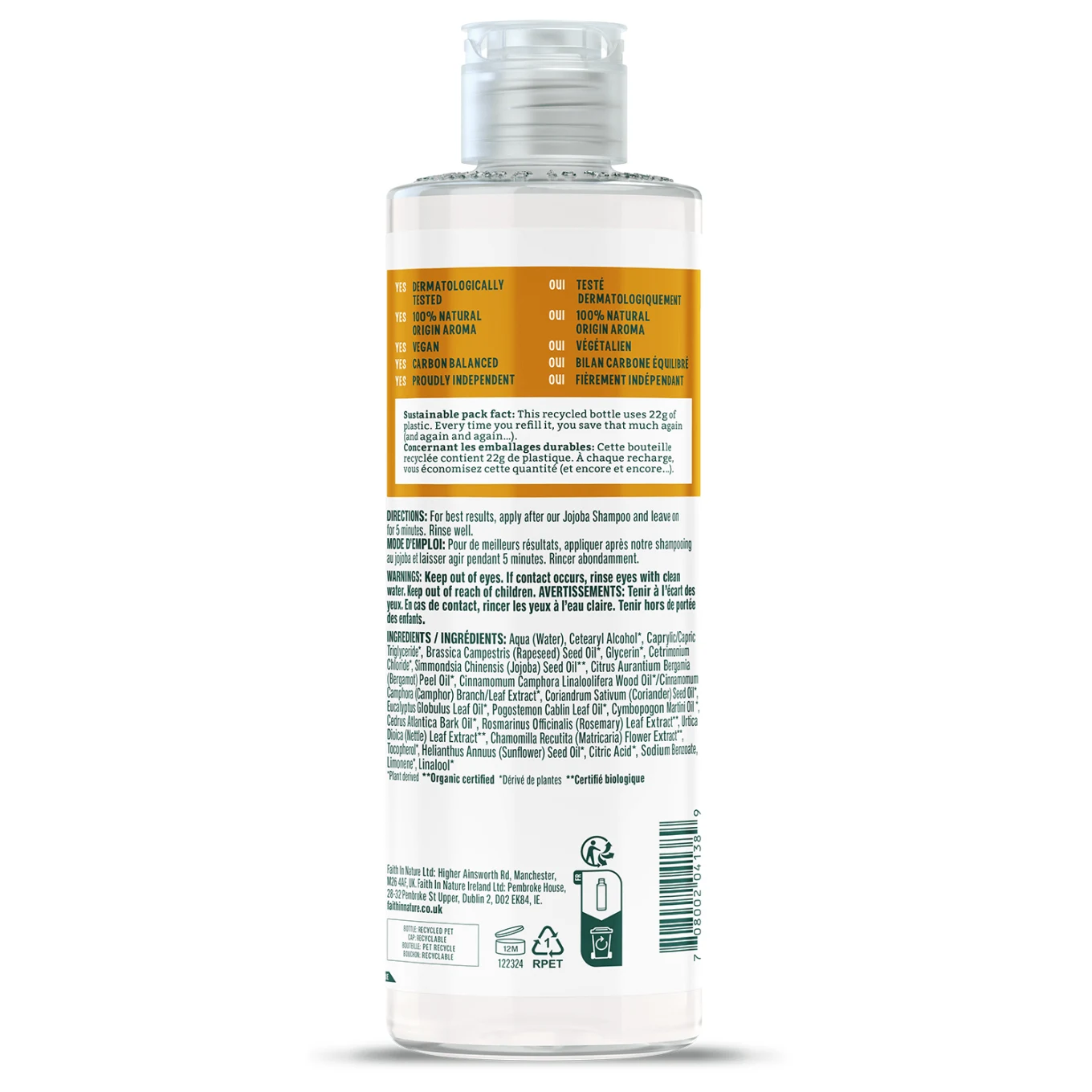 Faith in Nature Conditioner Jojoba 400 ml Faith in Nature