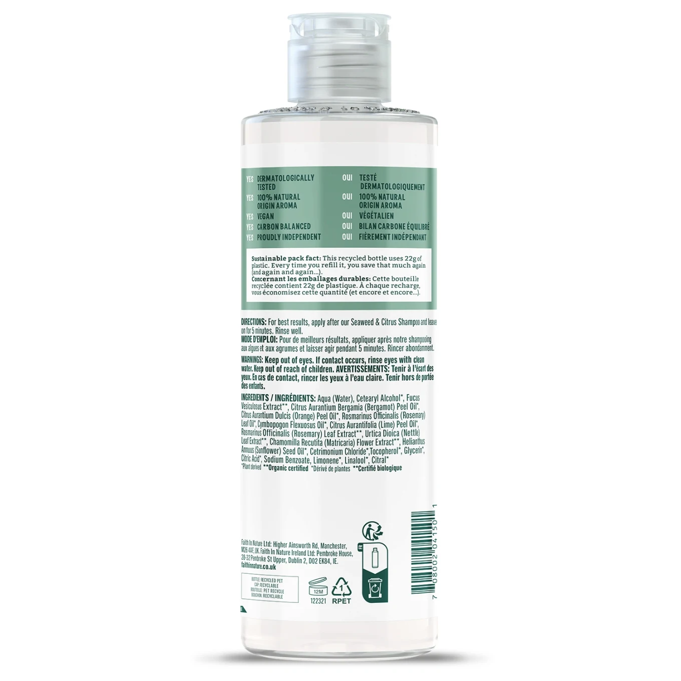 Faith in Nature Conditioner Seaweed & Citrus 400 ml Faith in Nature