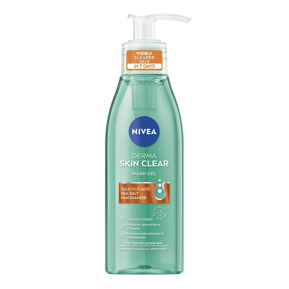 Nivea Derma Skin Clear Wash Gel 150 ml Nivea