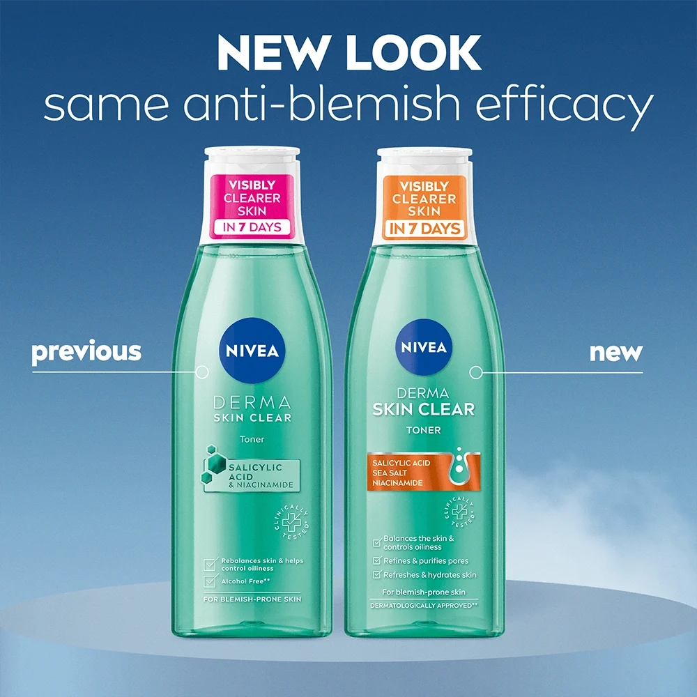 Nivea Derma Skin Clear Toner 200 ml Nivea