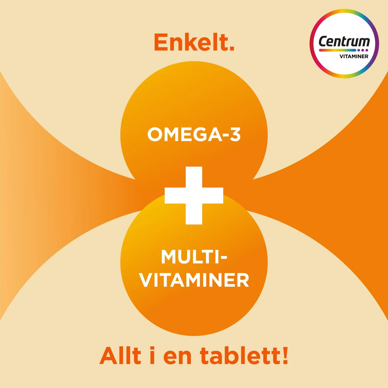 Centrum Omega-3 + Multivitamin 90 st centrum