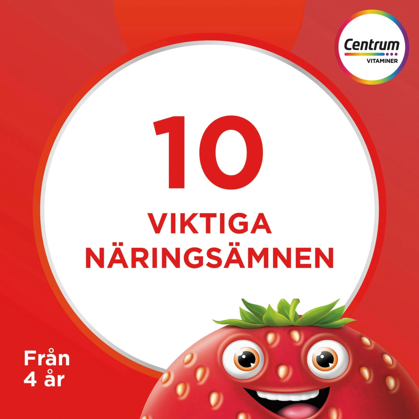 Centrum Barn Multivitamin Gummies Jordgubb 60 st centrum