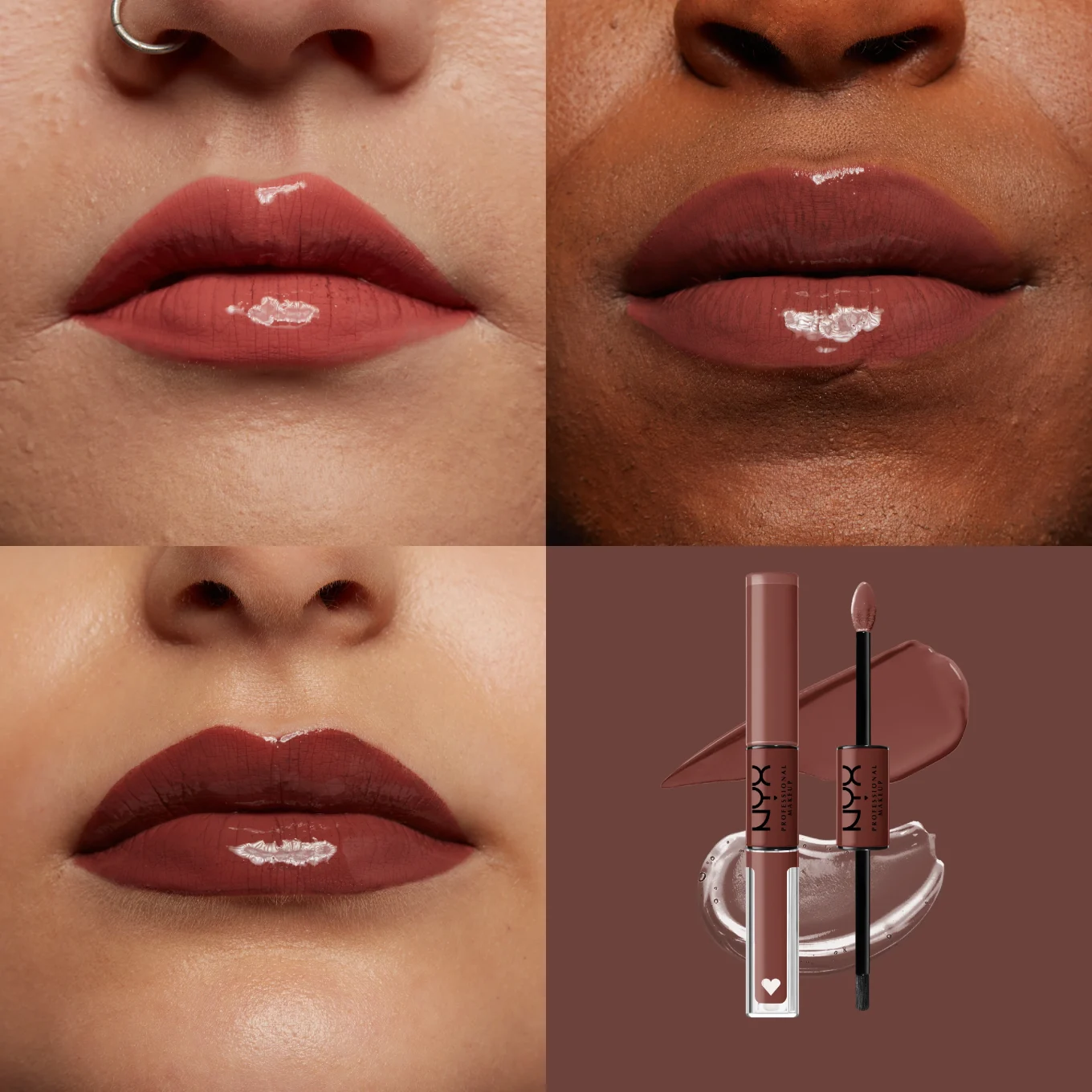 NYX Professional Makeup Shine Loud High Pigment Lip Shine 3,4 ml 06 Boundary Pusher NYX Professional Makeup