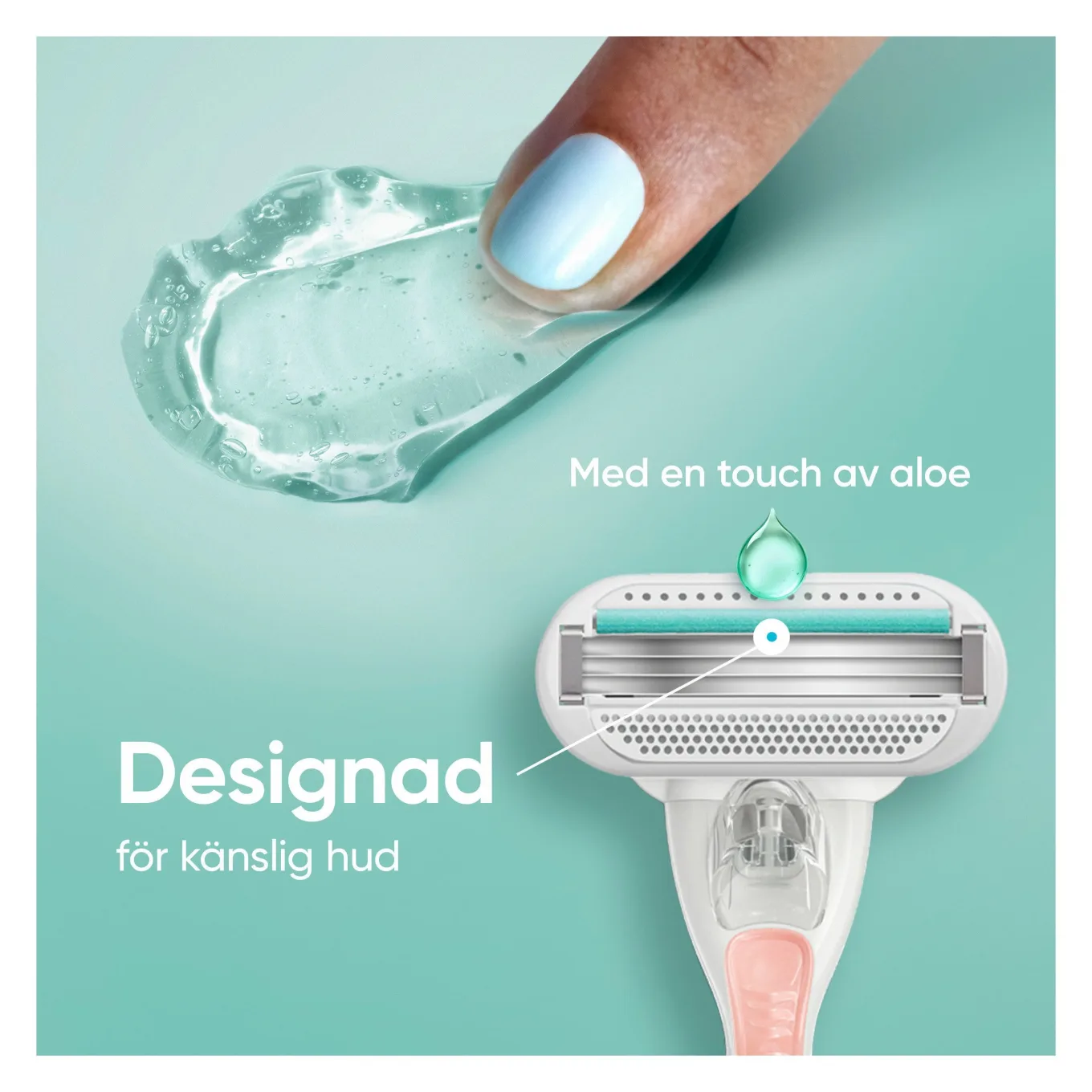 Gillette Venus Smooth Sensitive Rakhyvel Gillette Venus