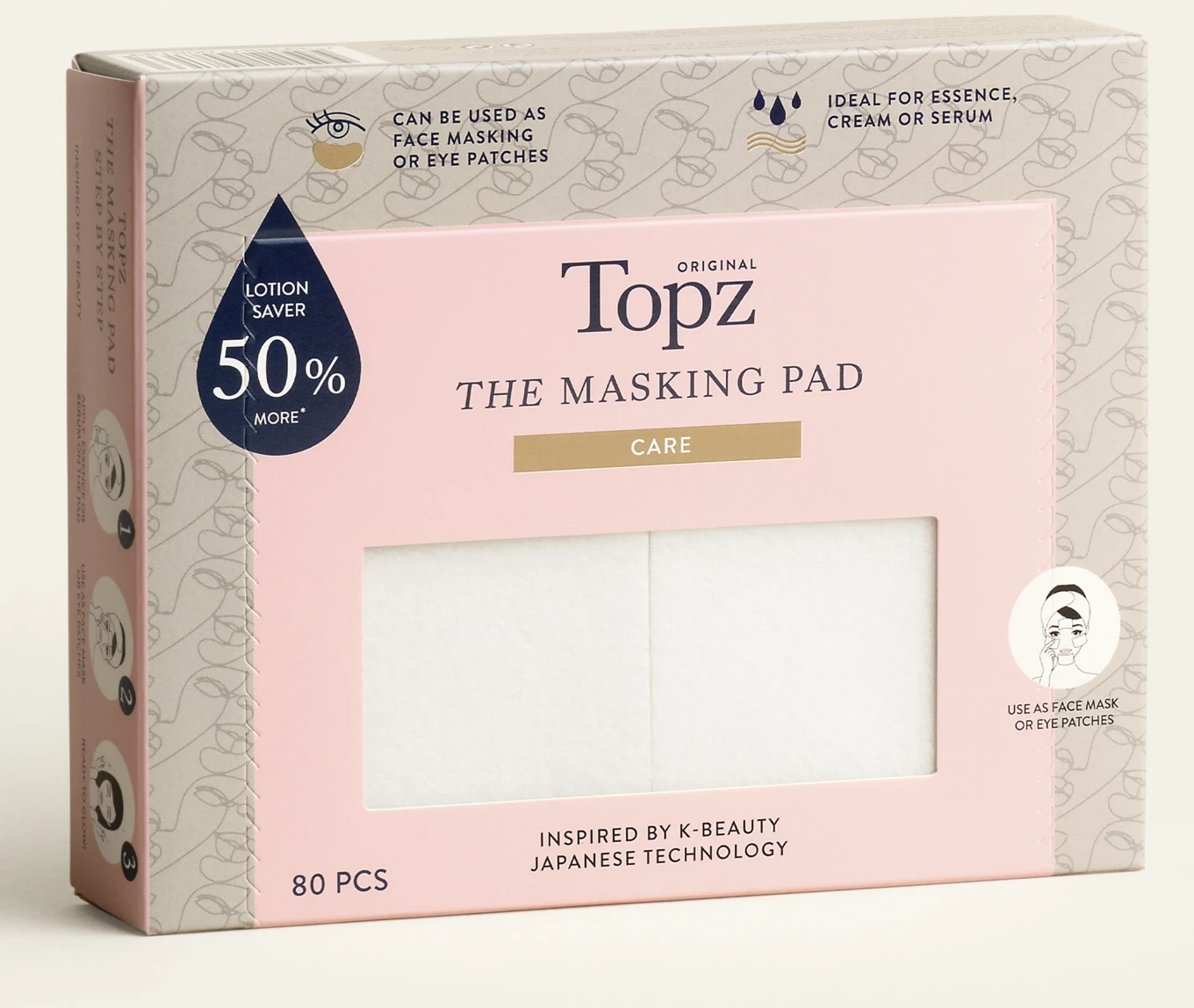 Topz Premium The Masking Pad 80 st Topz