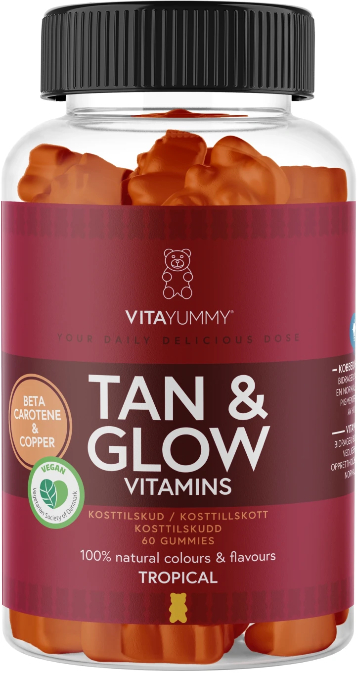 VitaYummy Tan & Glow Tropical 60 st VitaYummy