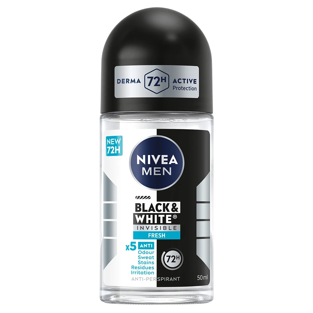 Nivea Men Black & White Fresh Roll On 50 ml Nivea