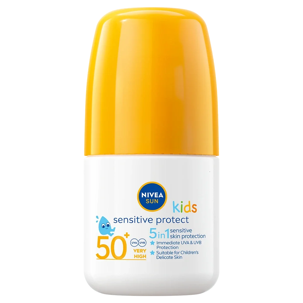 Nivea Sun Kids Sensitive Sun Roll On SPF 50+, 50 ml Nivea