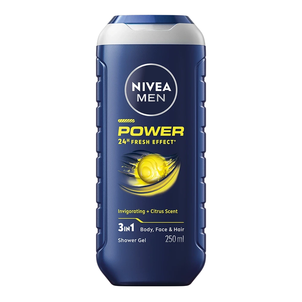 Nivea Men Power Fresh Shower Gel 250 ml Nivea