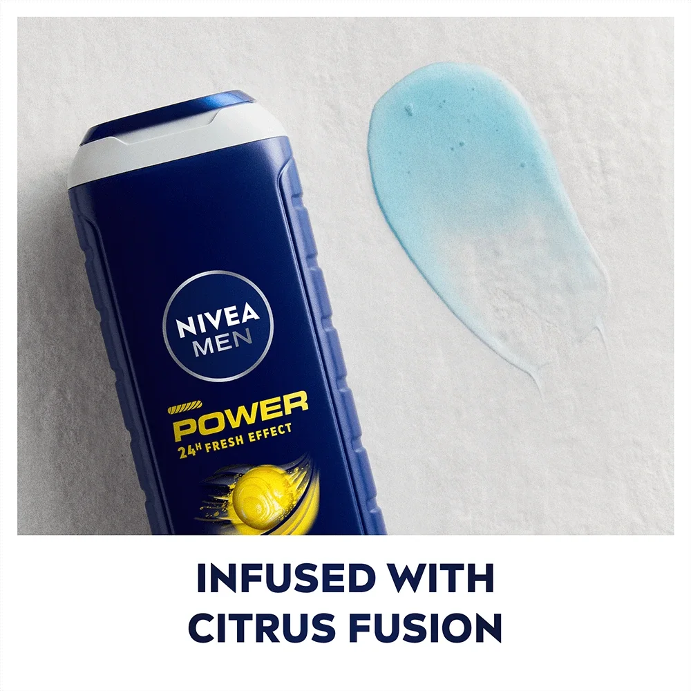 Nivea Men Power Fresh Shower Gel 250 ml Nivea