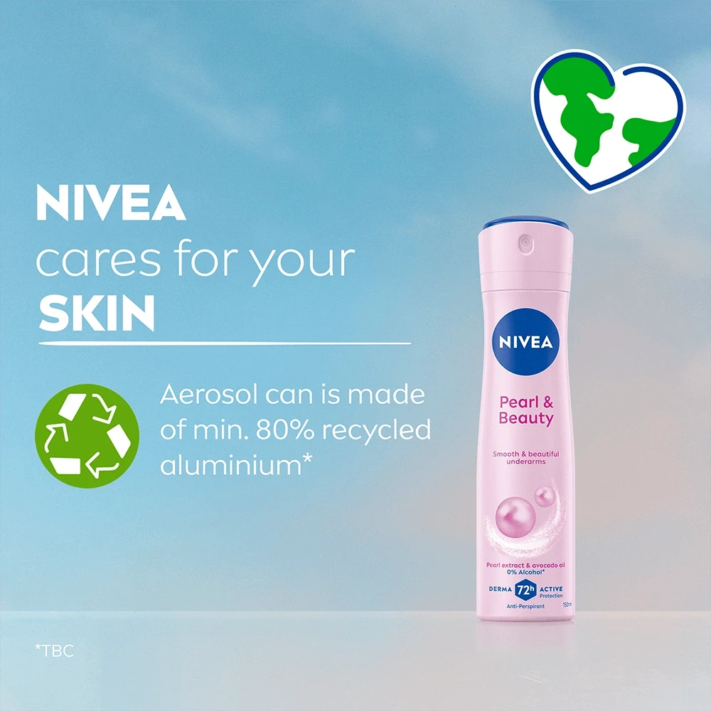 Nivea Pearl & Beauty Spray 150 ml Nivea