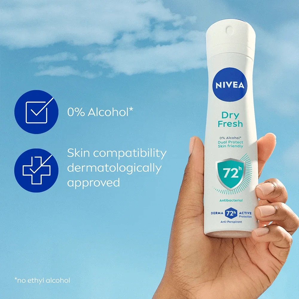 Nivea Dry Fresh Spray 150 ml Nivea