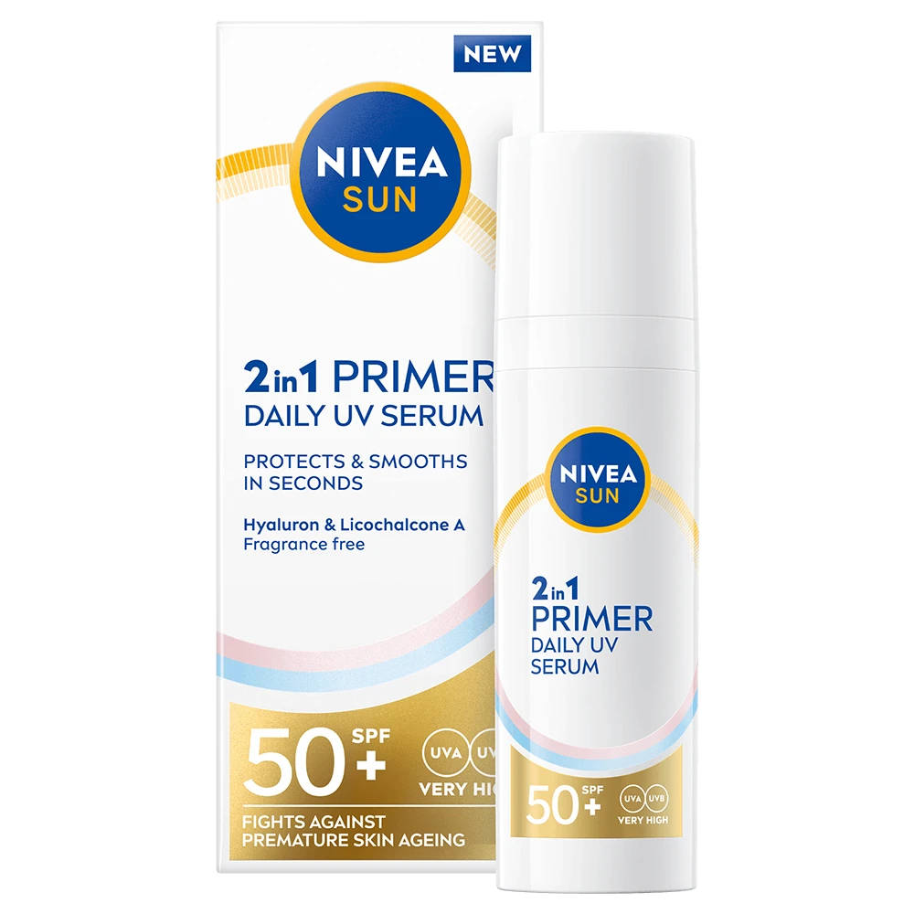 Nivea Sun UV Face 2in1 Daily UV Serum SPF 50+, 30 ml Nivea