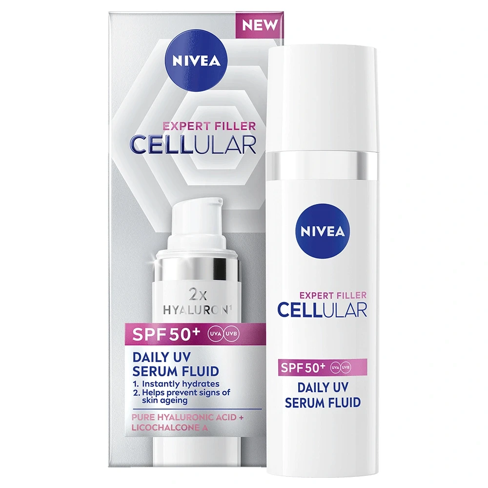 Nivea Cellular Expert Filler Daily UV Serum Fluid SPF 50, 30 ml Nivea