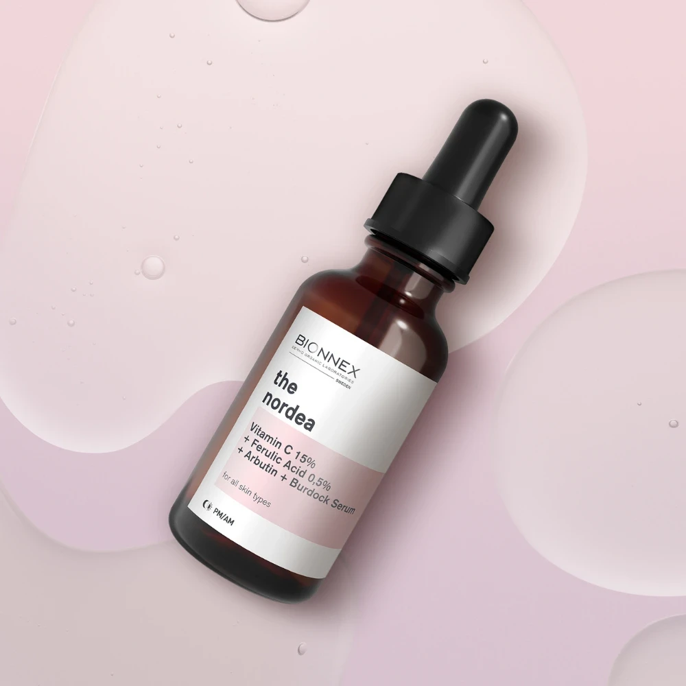 Bionnex The Nordea Vitamin C 15% + Ferulic Acid 0,5% + Burdock Serum 30ml BIONNEX