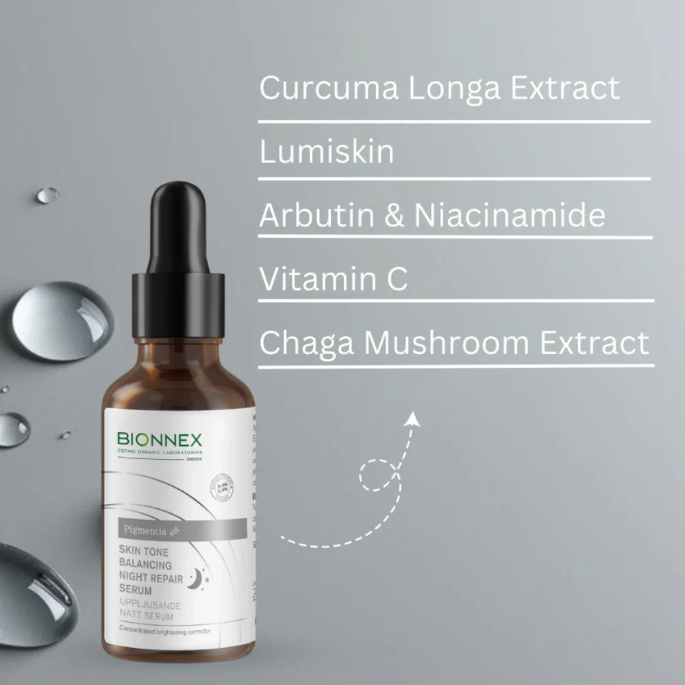 Bionnex Pigmentia Skin Tone Balancing Night Repair Serum 30ml BIONNEX