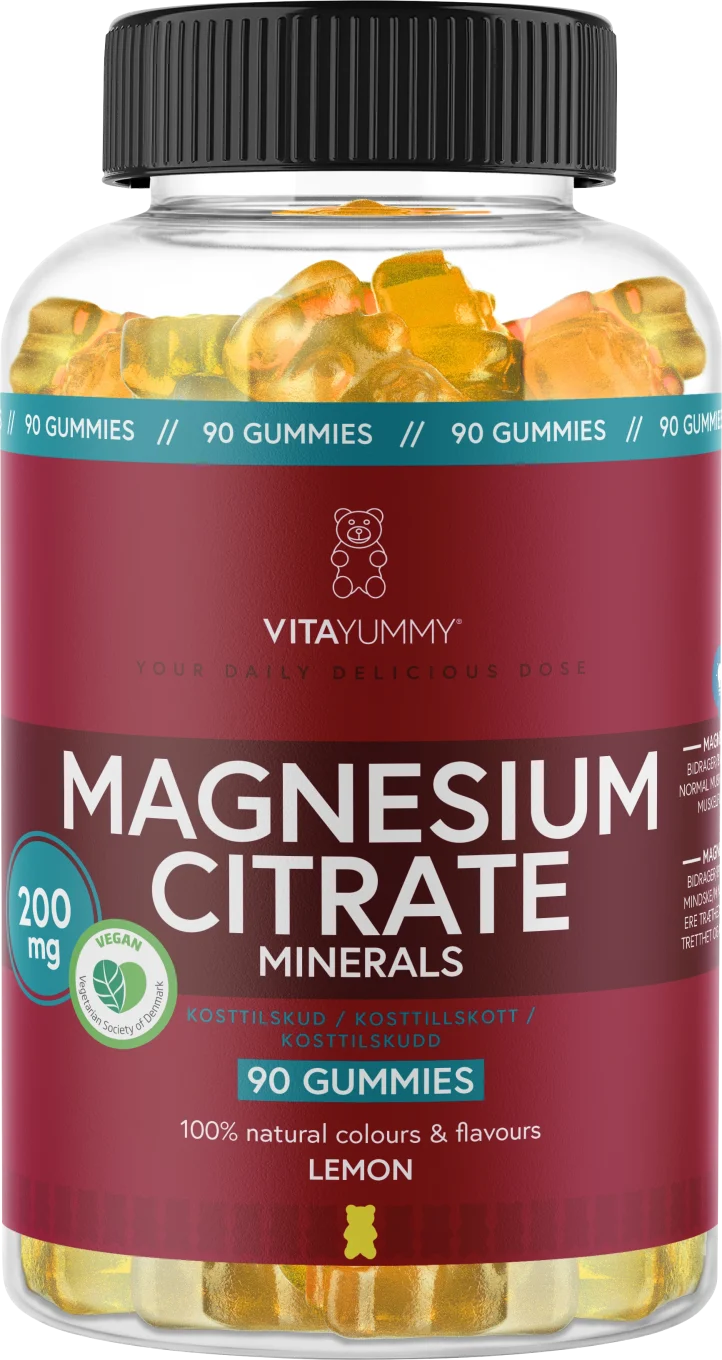 VitaYummy Magnesium Citrate Lemon 90 st VitaYummy