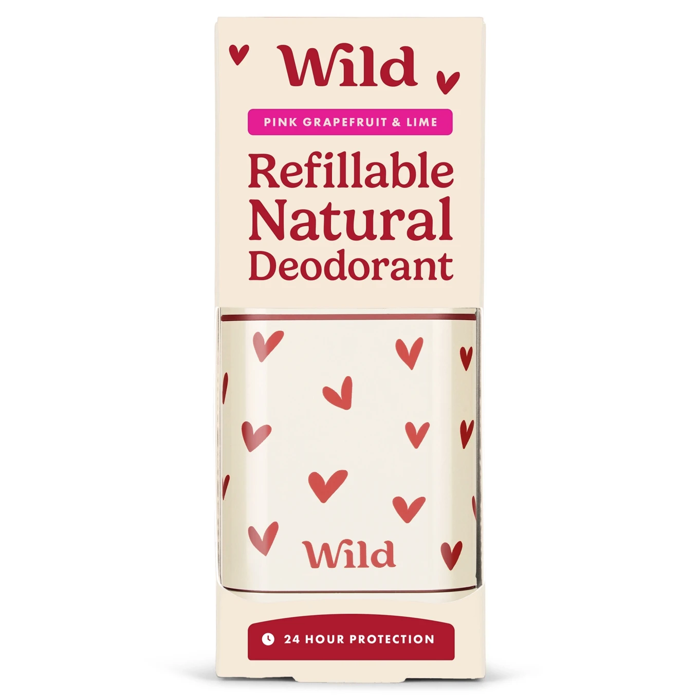 Wild Heart Case Pink Grapefruit & Lime Start Pack 40g Wild