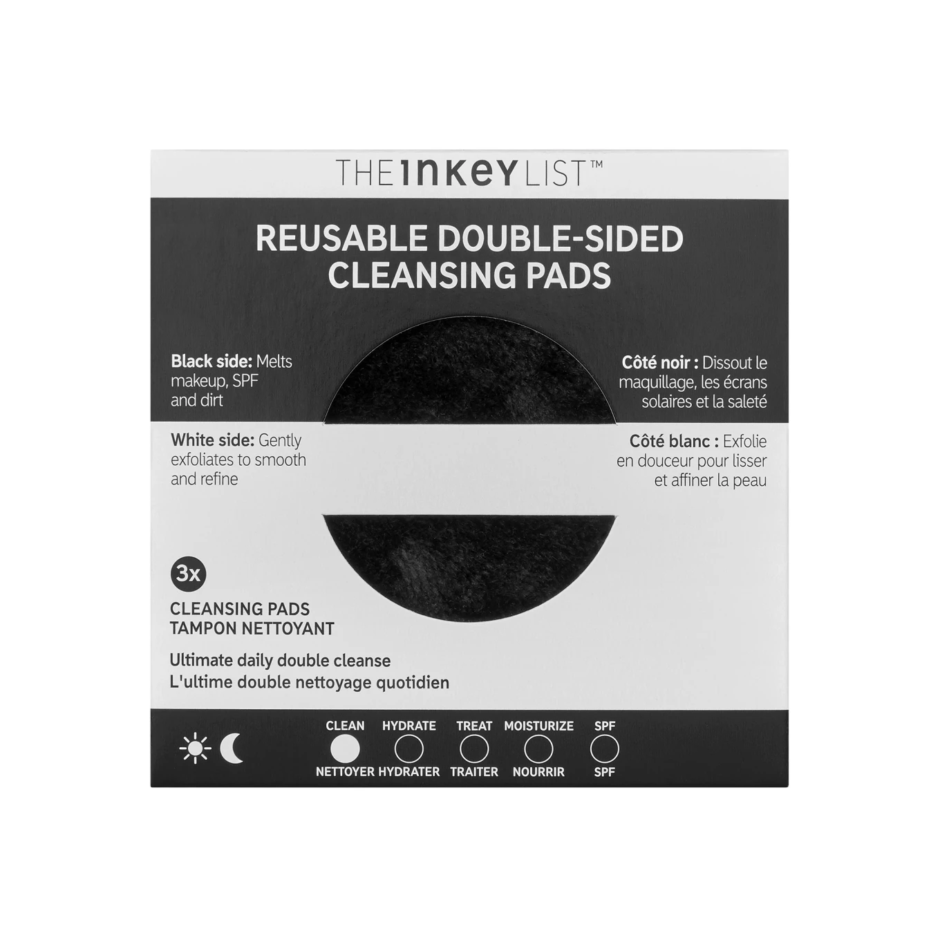 The Inkey List Reusable Cleansing Pads 3 st The Inkey List 