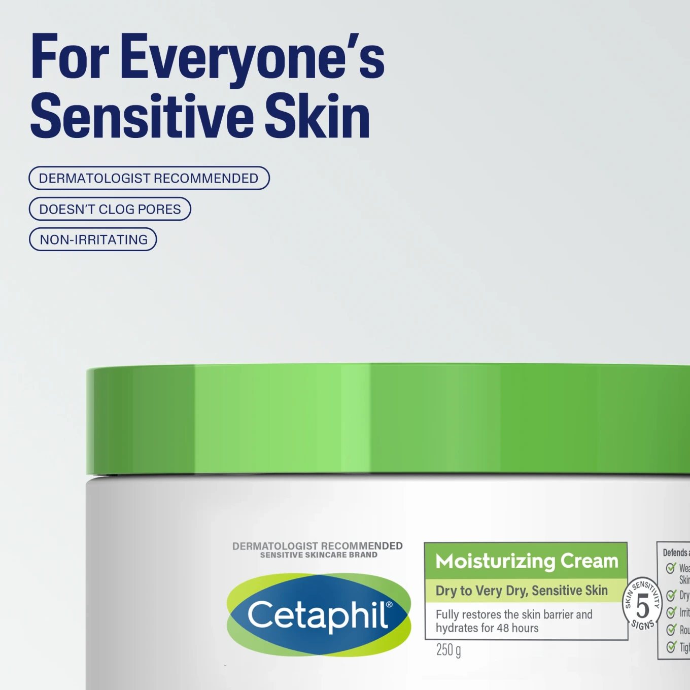 Cetaphil Moisturizing Cream 250g Cetaphil