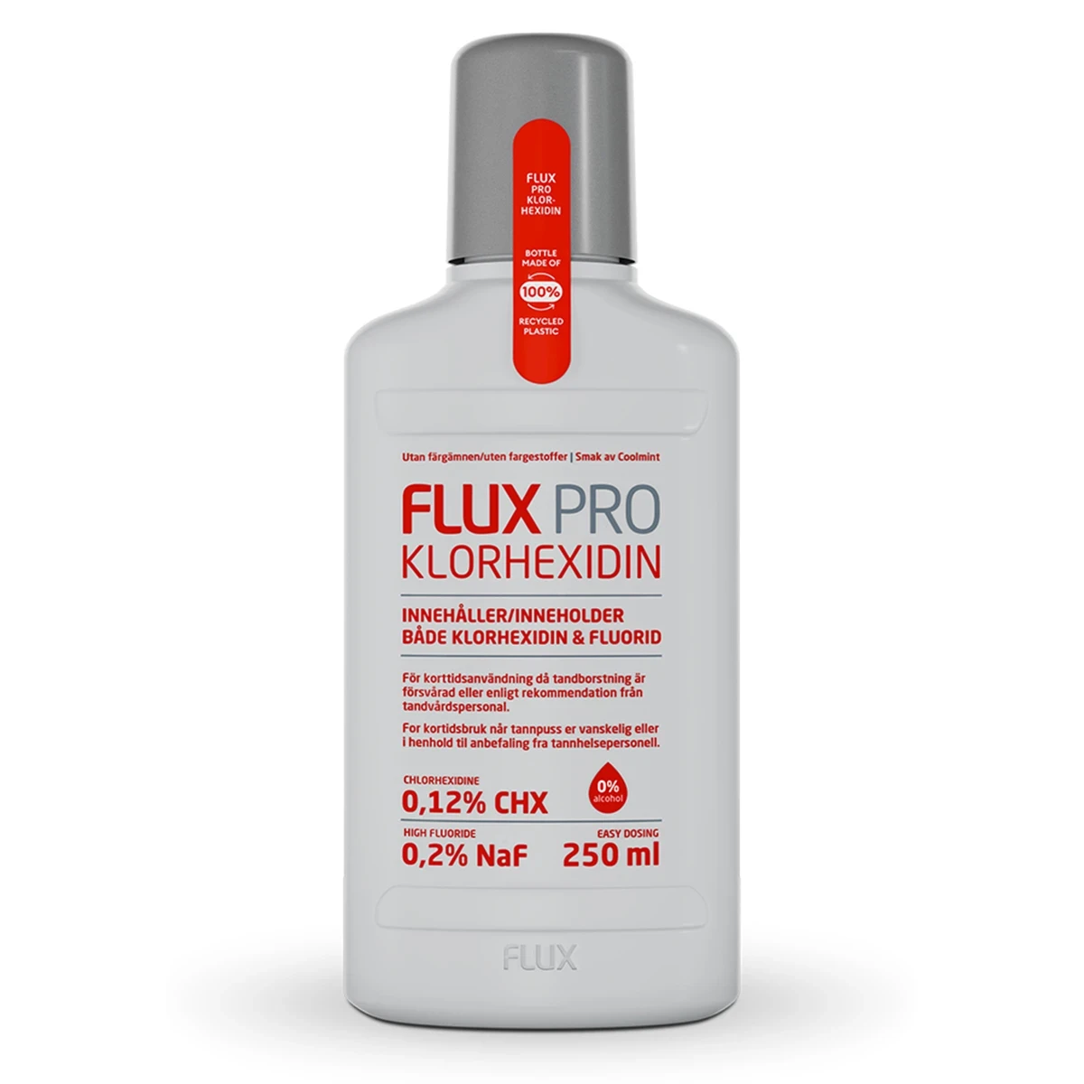 Flux Klorhexidin munskölj 250 ml Flux