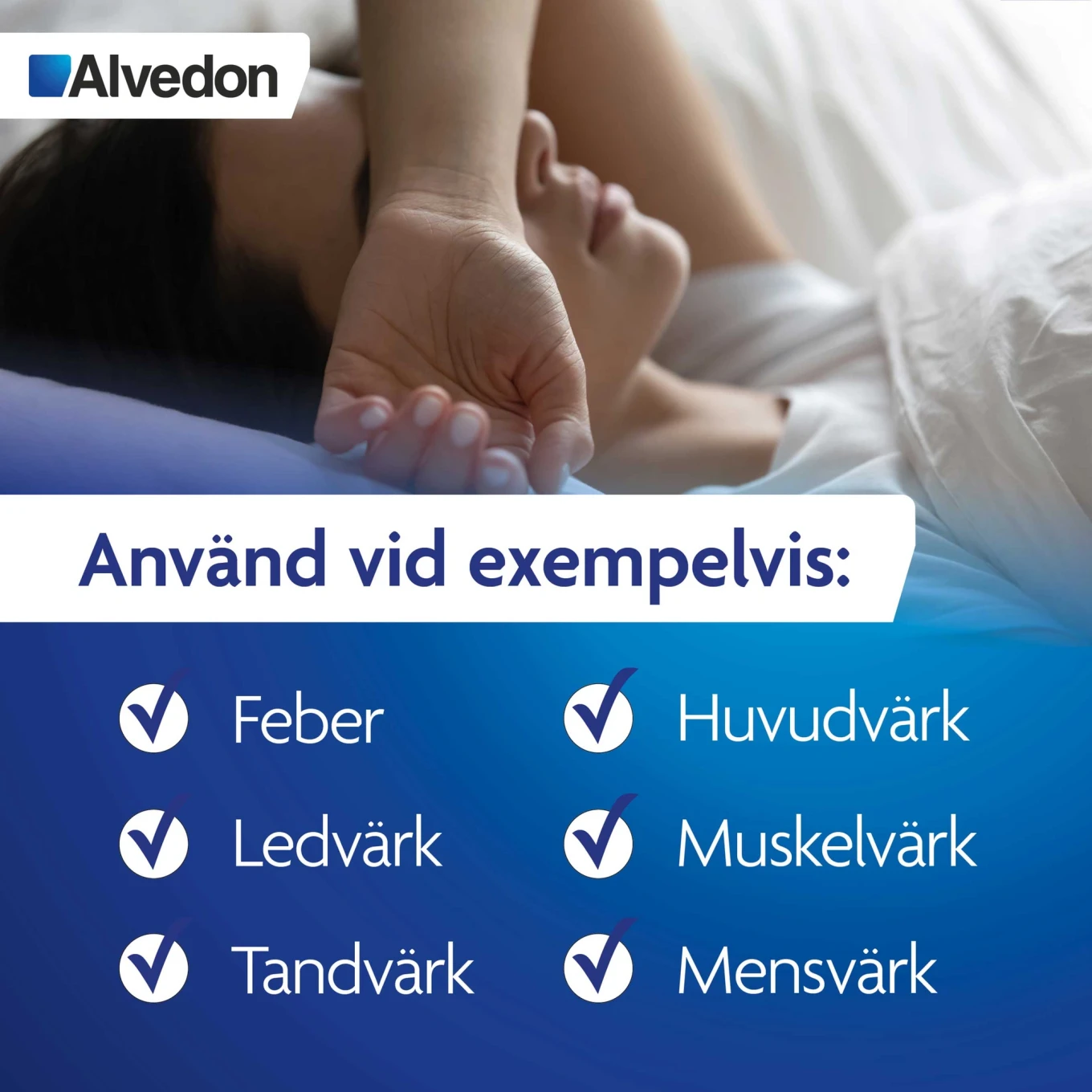 Alvedon filmdragerad tablett 500 mg 20 st Alvedon