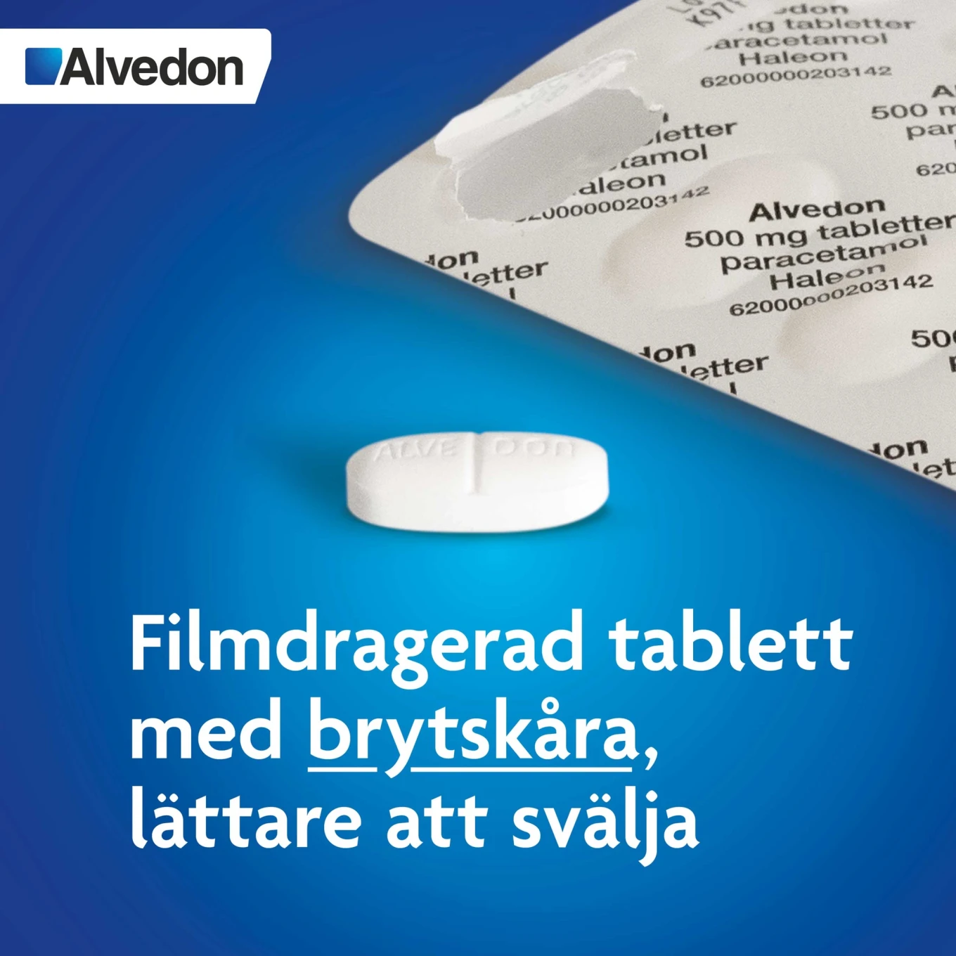 Alvedon filmdragerad tablett 500 mg 20 st Alvedon