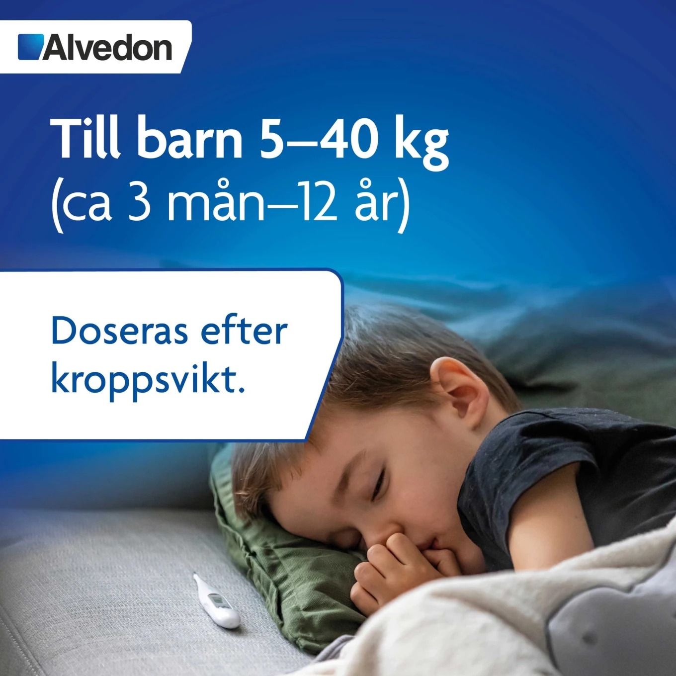Alvedon Oral suspension 24mg/ml Flaska, 100ml Alvedon