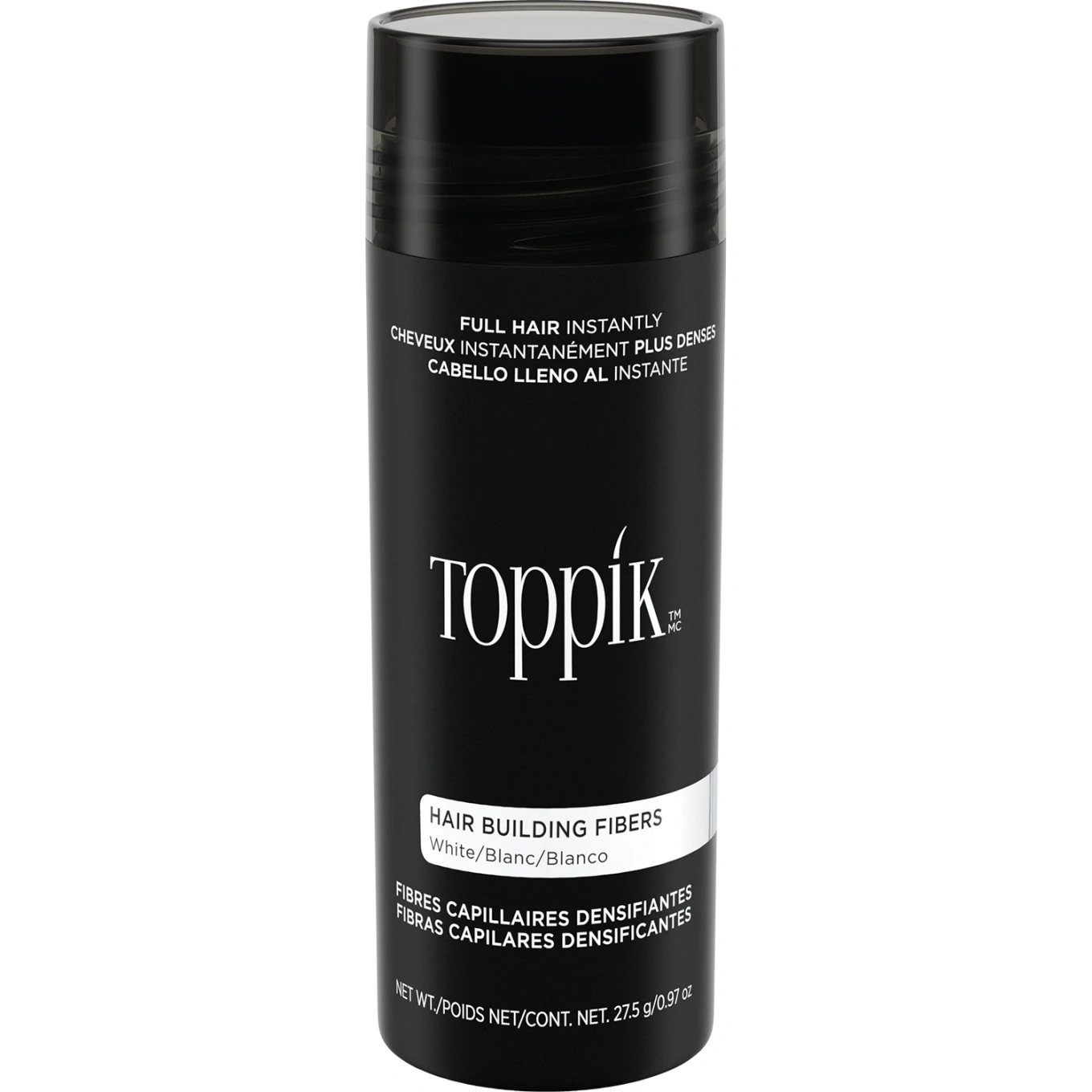 Toppik Hårfibrer Large 27,5 g Vit Toppik