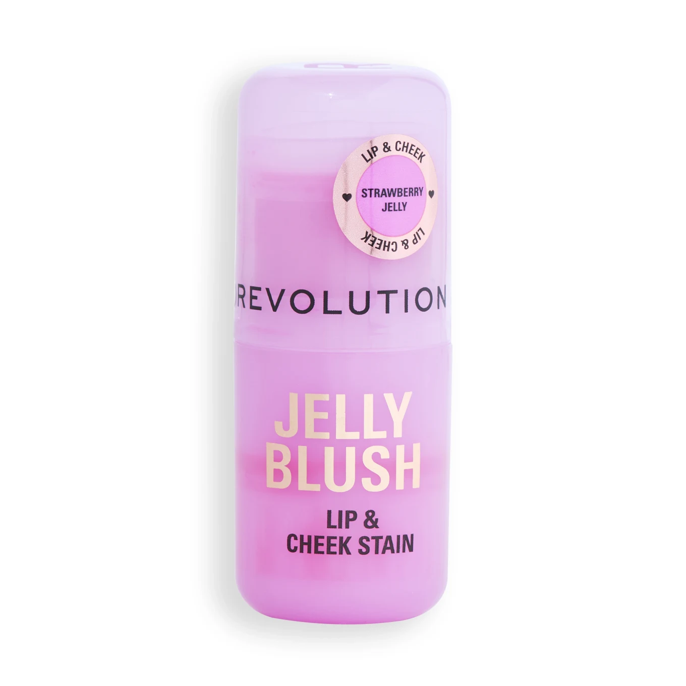 Revolution Beauty London Jelly Blush Stick Lip and Cheek Stain 5,5 g 01 Strawberry Pink Revolution Beauty London