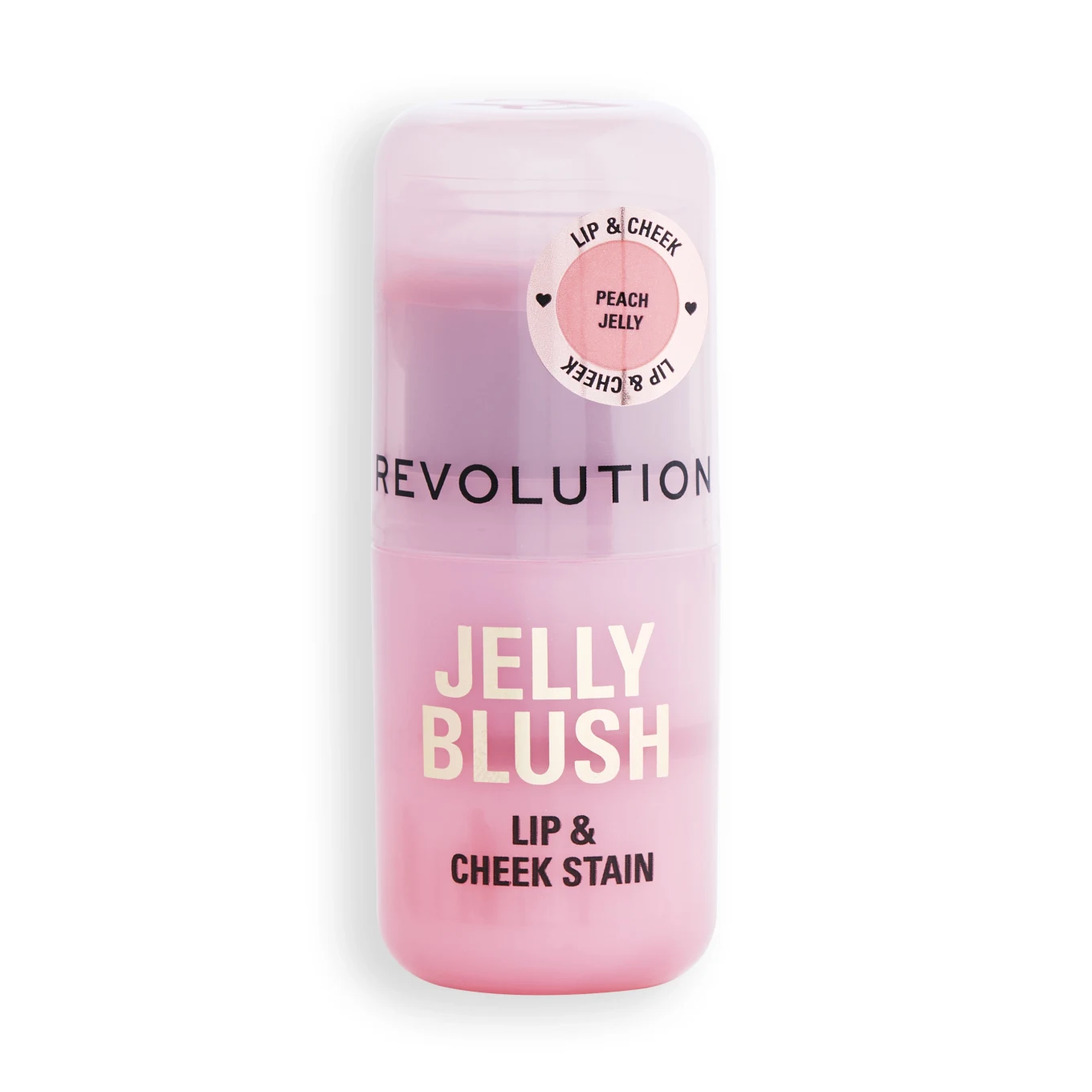 Revolution Beauty London Jelly Blush Stick Lip and Cheek Stain 5,5 g 02 Peach Orange Revolution Beauty London