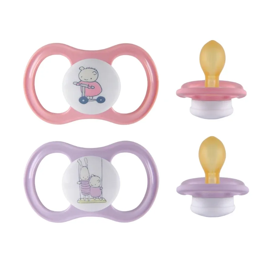 ESSKA Happy 4+m Latex Rosa 2-pack Esska