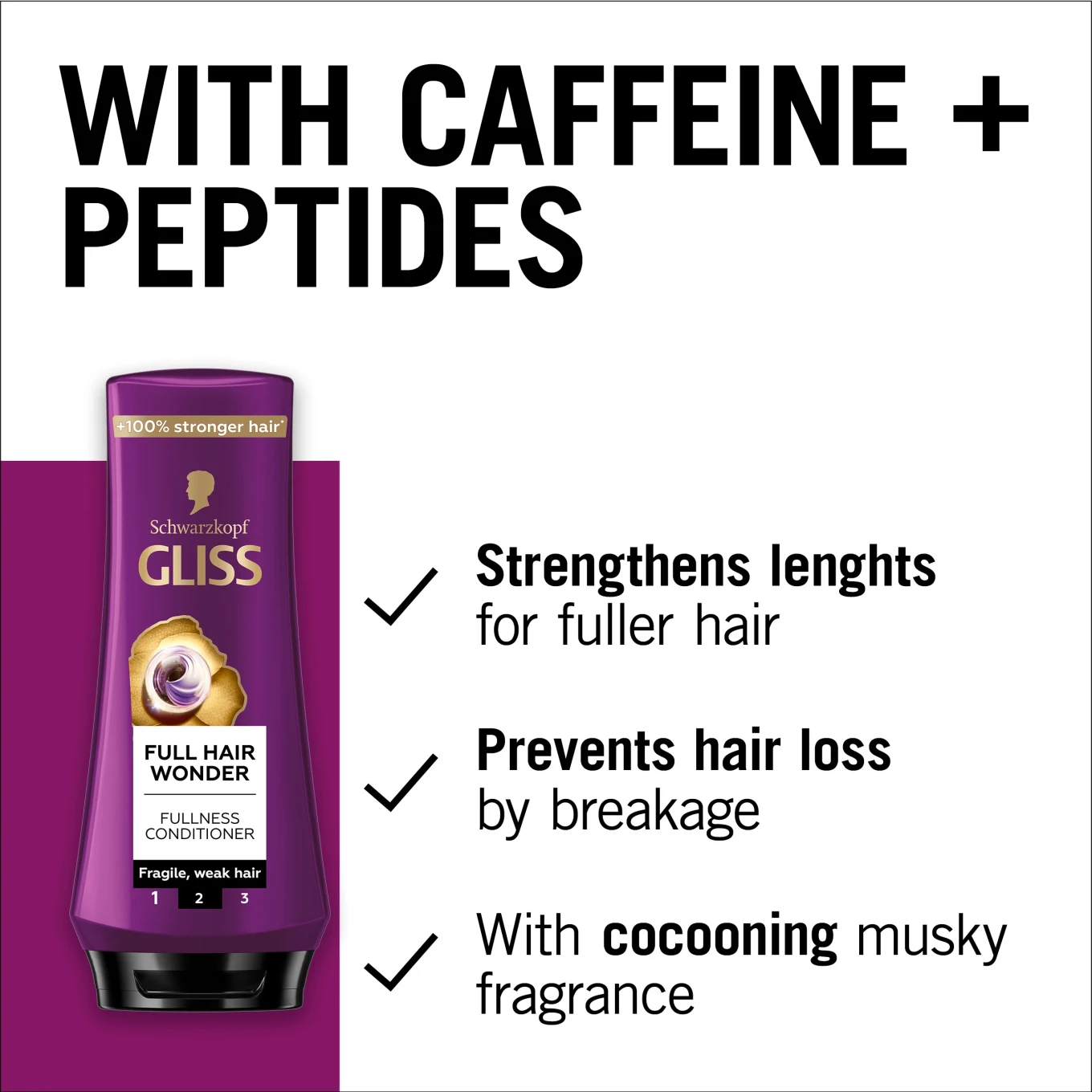 Schwarzkopf Gliss Full Hair Wonder Conditioner 200 ml Schwarzkopf