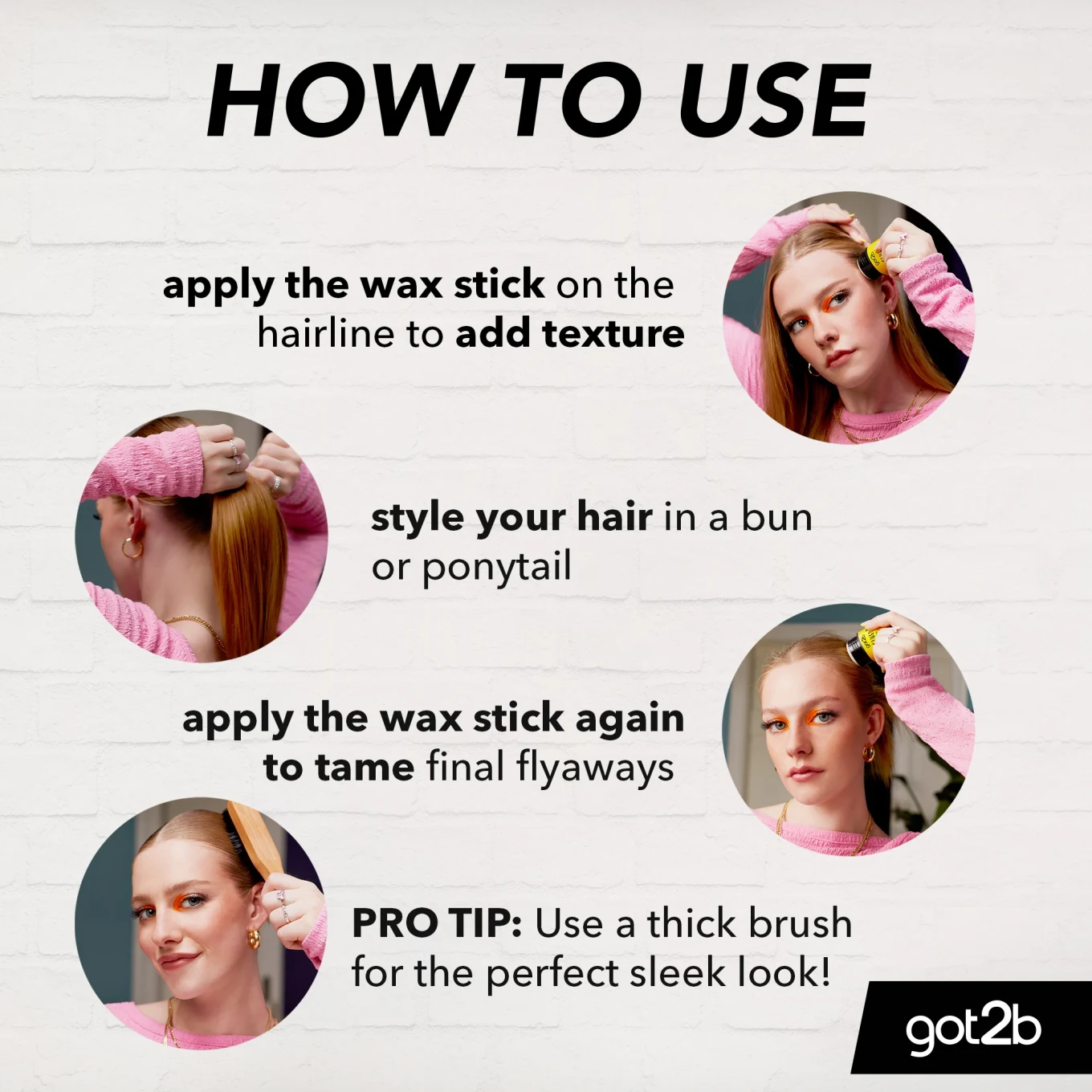 Schwarzkopf got2b Glued Vaxstift 50 g Schwarzkopf