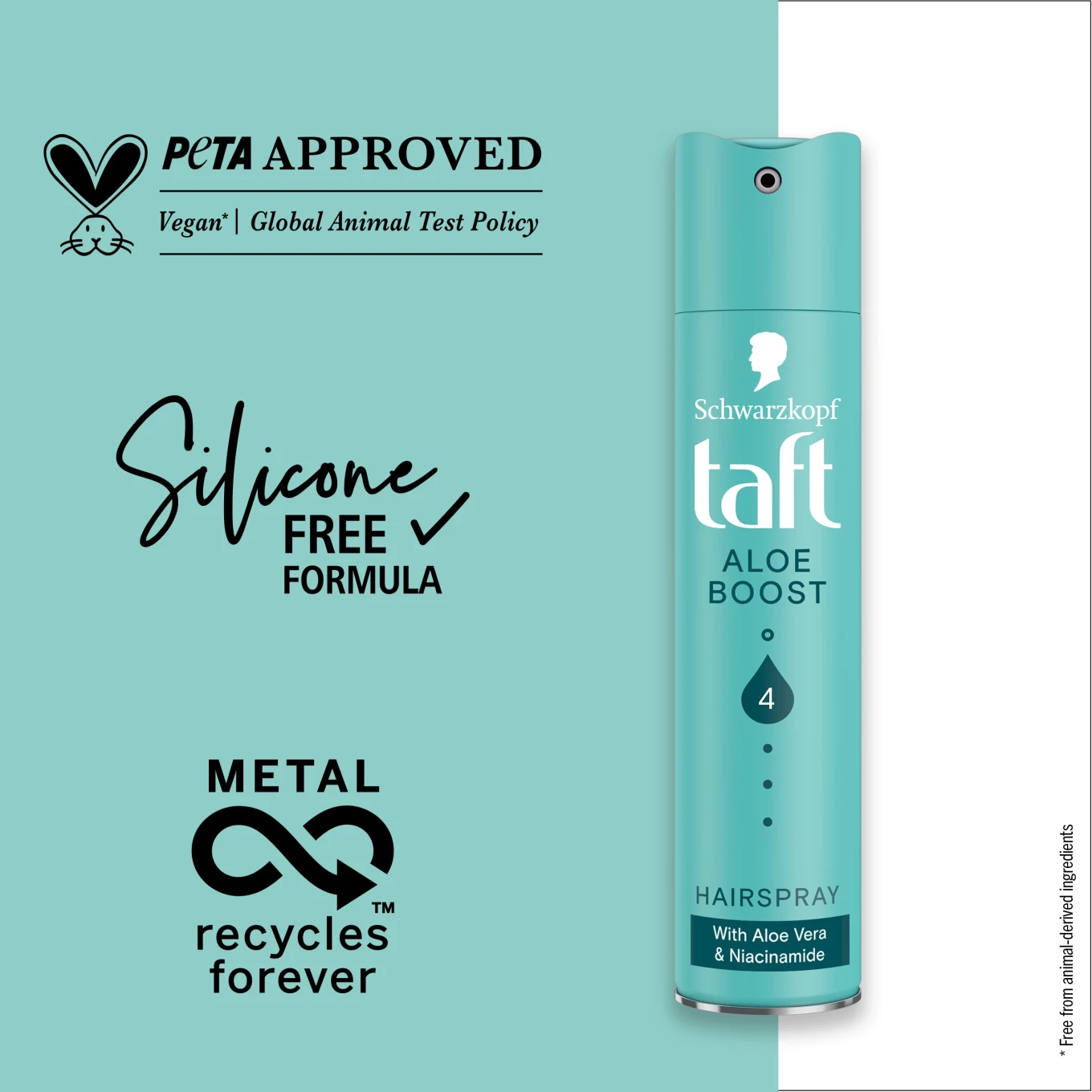 Schwarzkopf Taft Aloe Boost Hårspray 250 ml Schwarzkopf