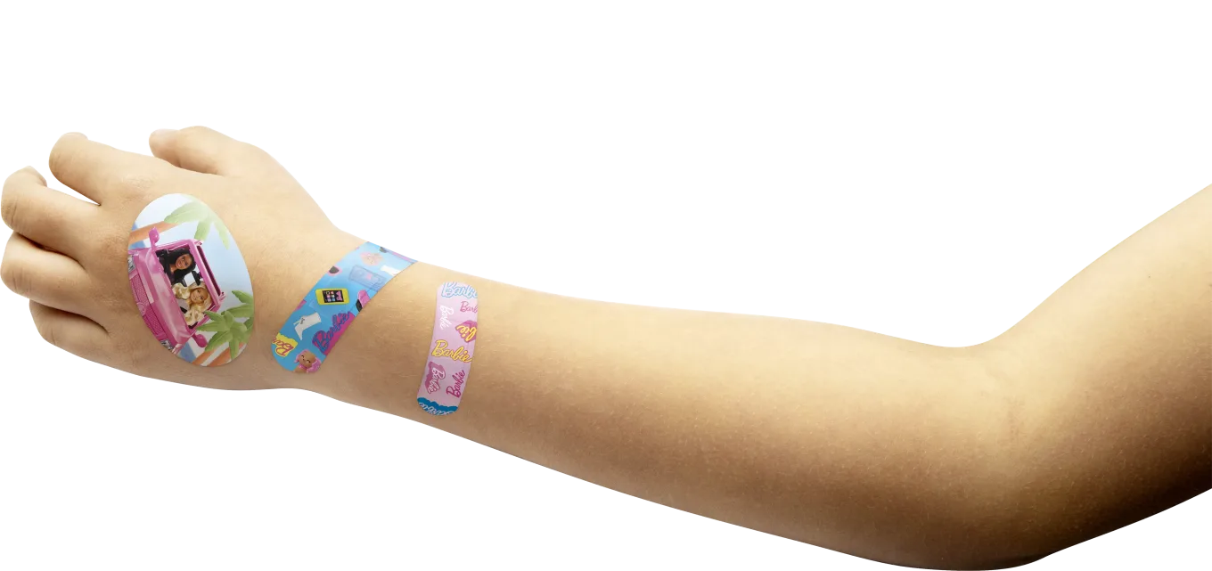 Salvequick Barbie Plåster 14 st Salvequick