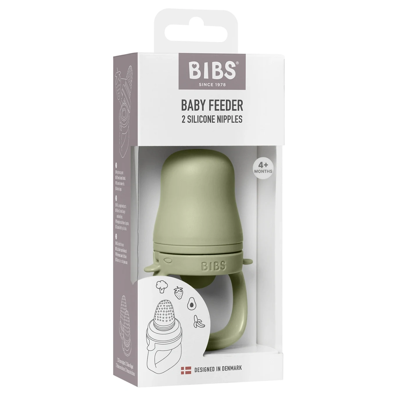 BIBS Baby Feeder  Sage Bibs