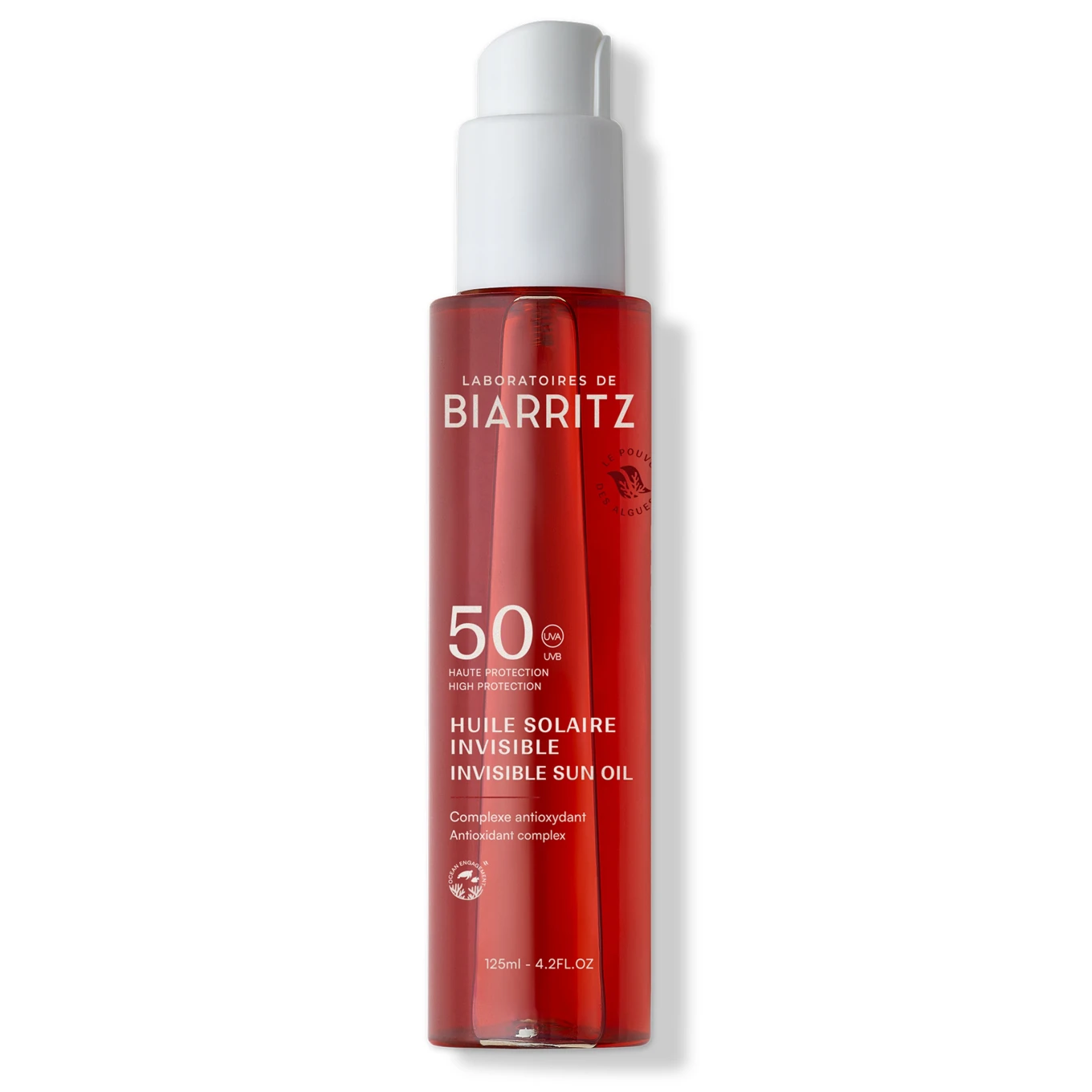 Laboratoires de Biarritz Suncare Invisible Oil SPF 50, 125 ml Laboratoires de Biarritz