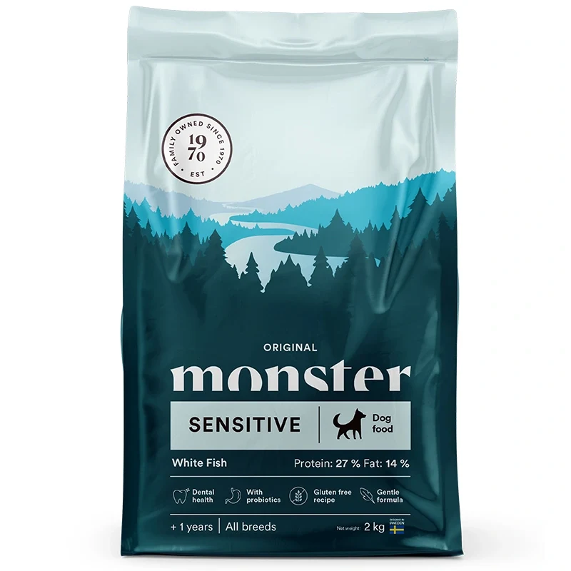 Monster Dog Original Sensitive White Fish 2 kg Monster