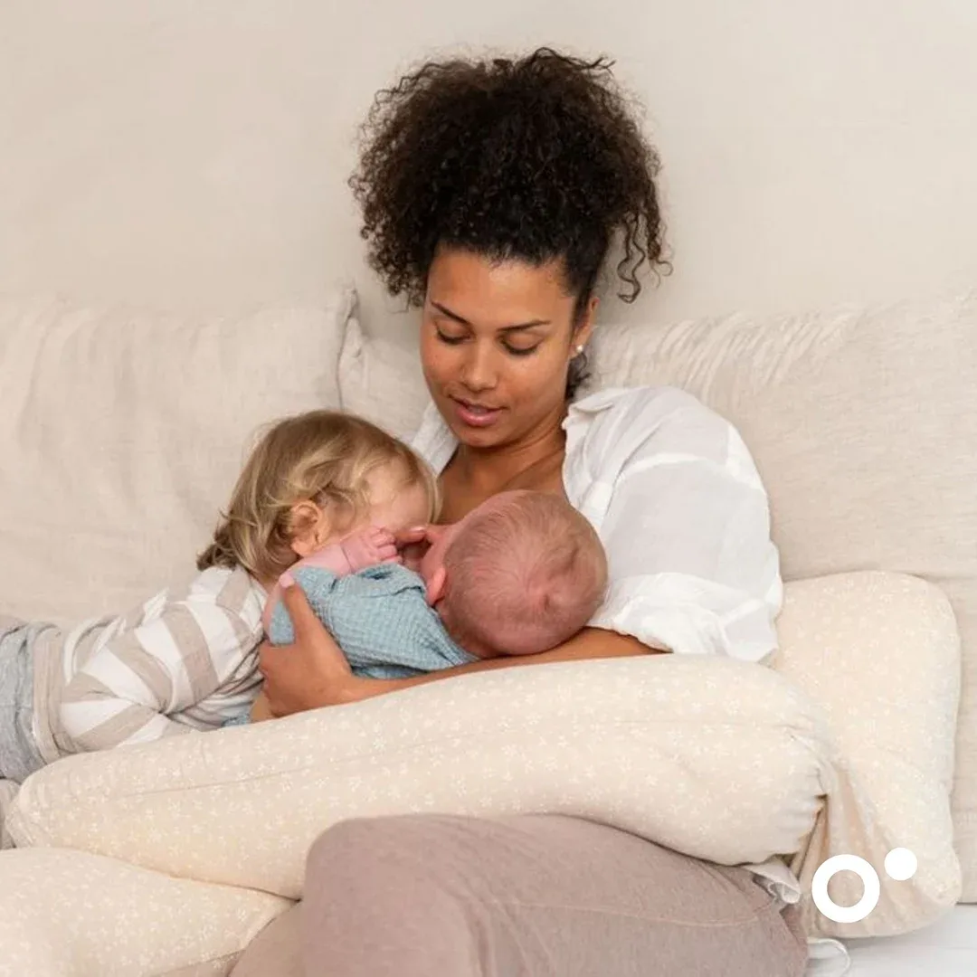 Doomoo Gravidkudde Maxi Blomma Sand Doomoo