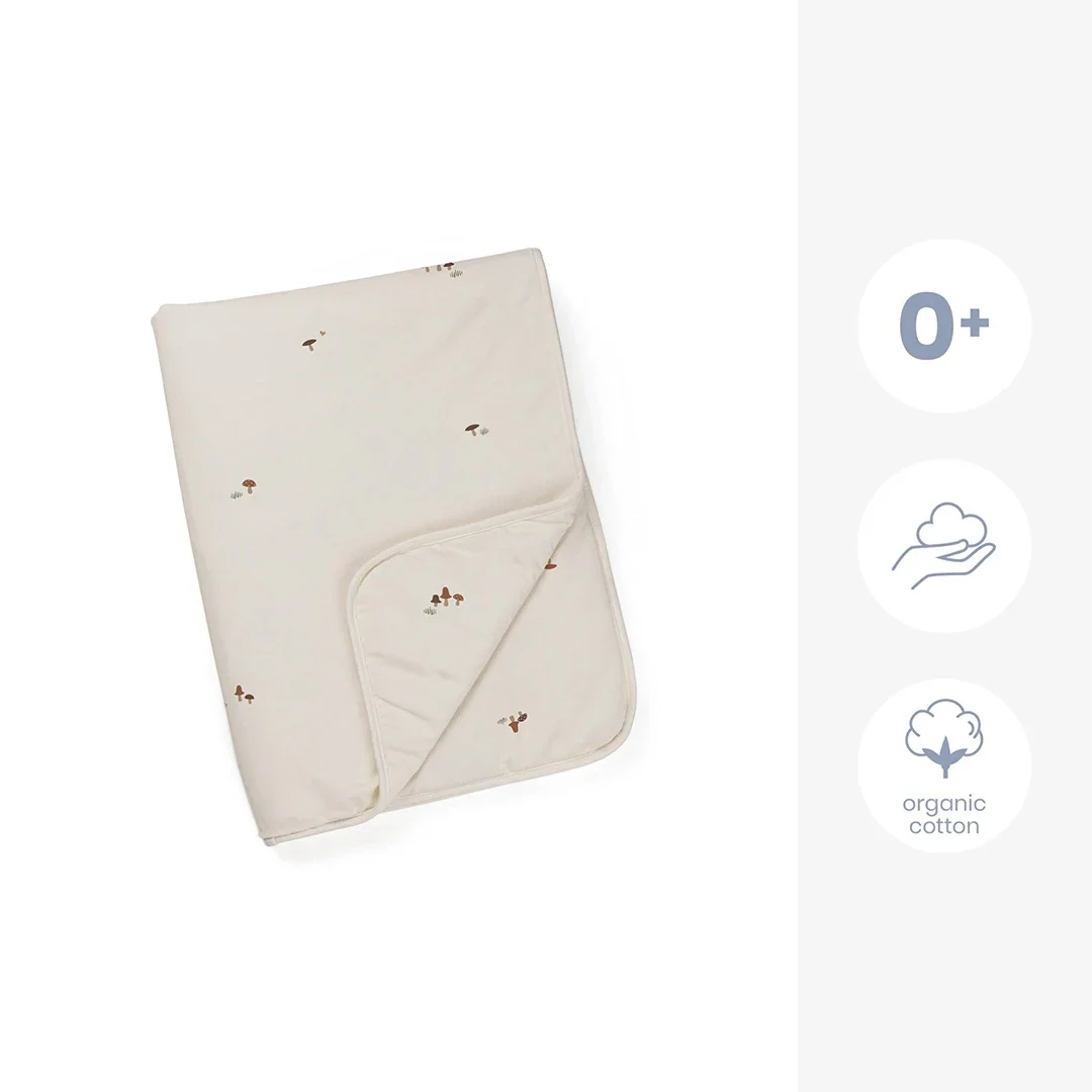 Doomoo Vadderad Filt/Täcke Svampar 75x100 cm Doomoo