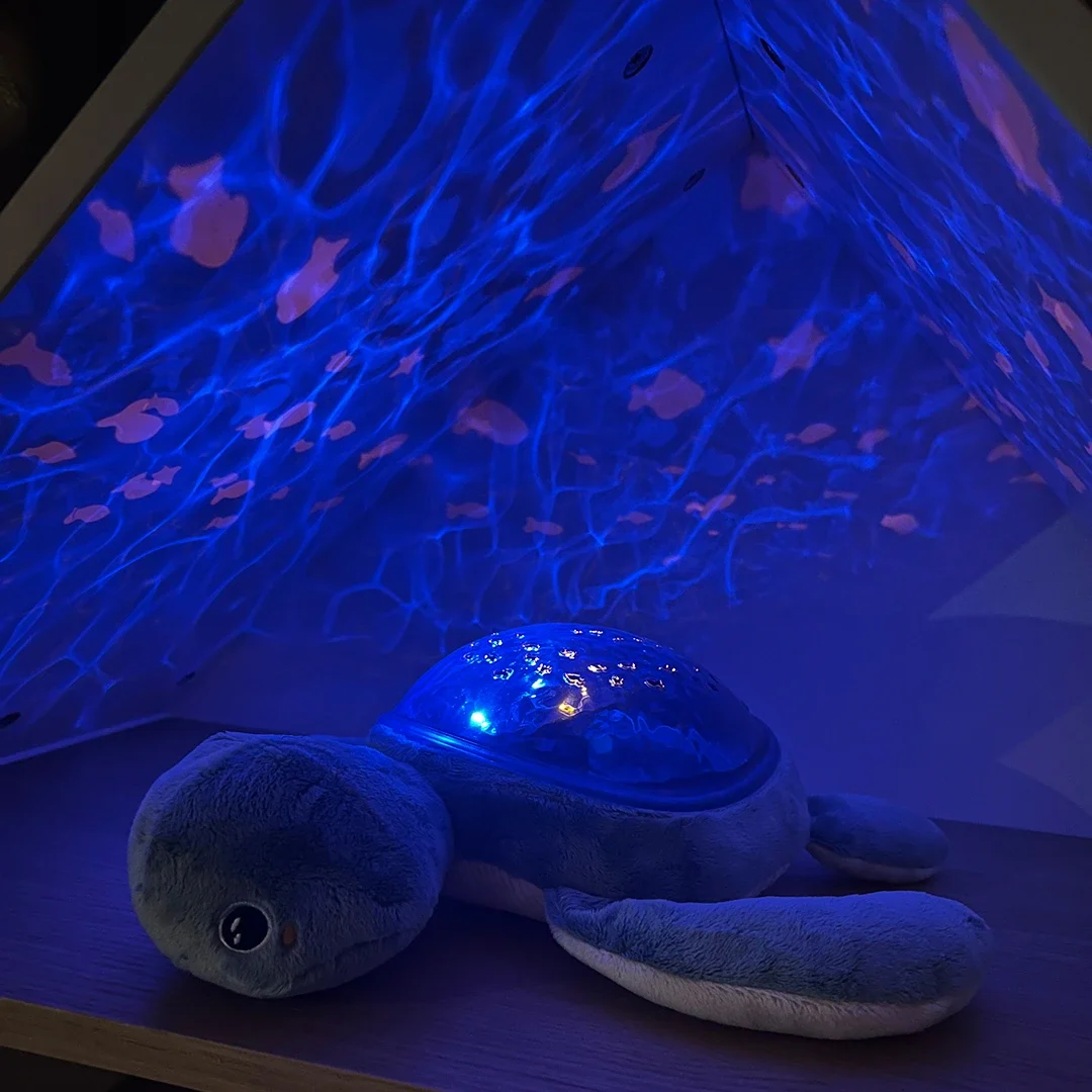 Pabobo Dynamisk Undervattenprojektor USB Sköldpadda Pabobo