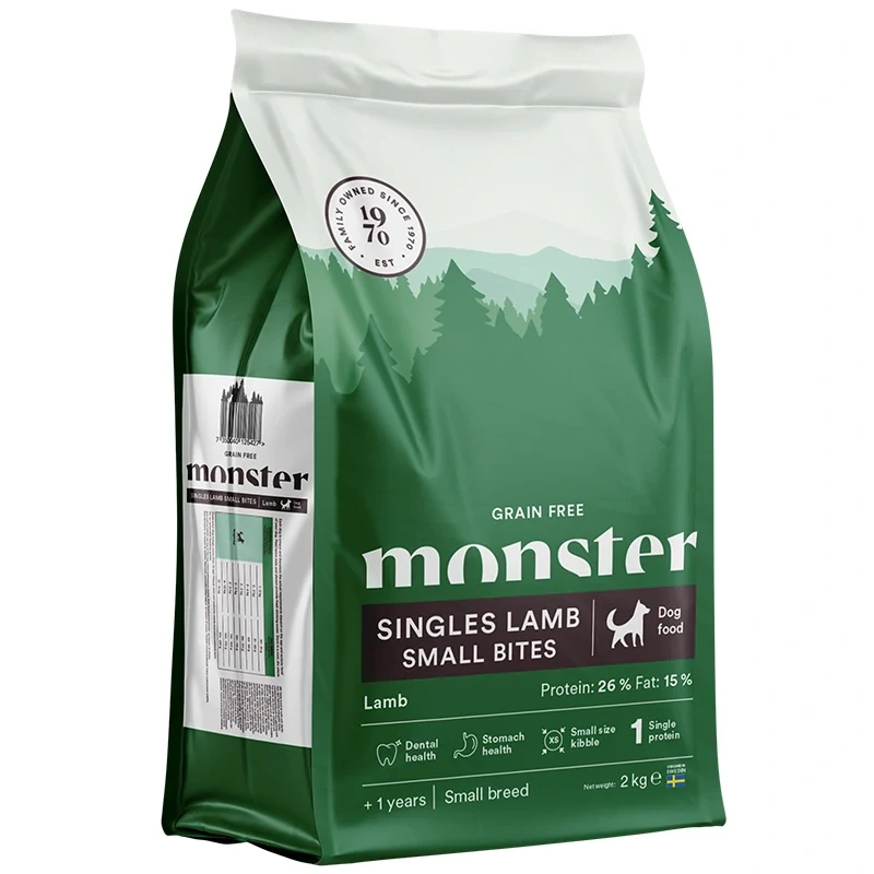 Monster Dog Grain Free Singles Lamb Small Bites 2 kg Monster
