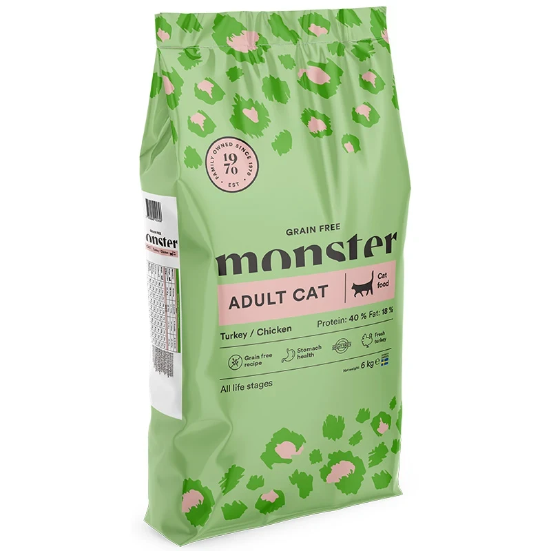 Monster Cat Grain Free Adult Turkey/Chicken  6 kg Monster