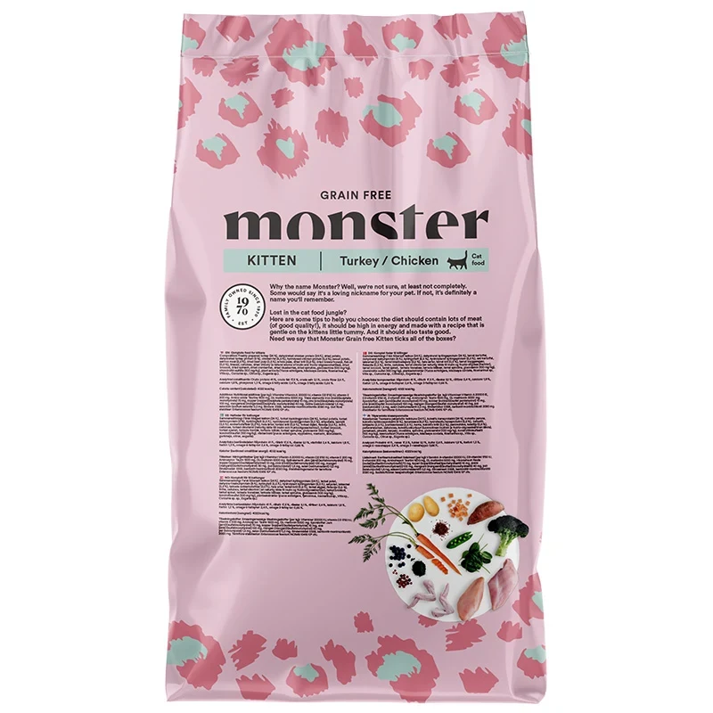 Monster Cat Grain Free Kitten Turkey/Chicken 6 kg Monster